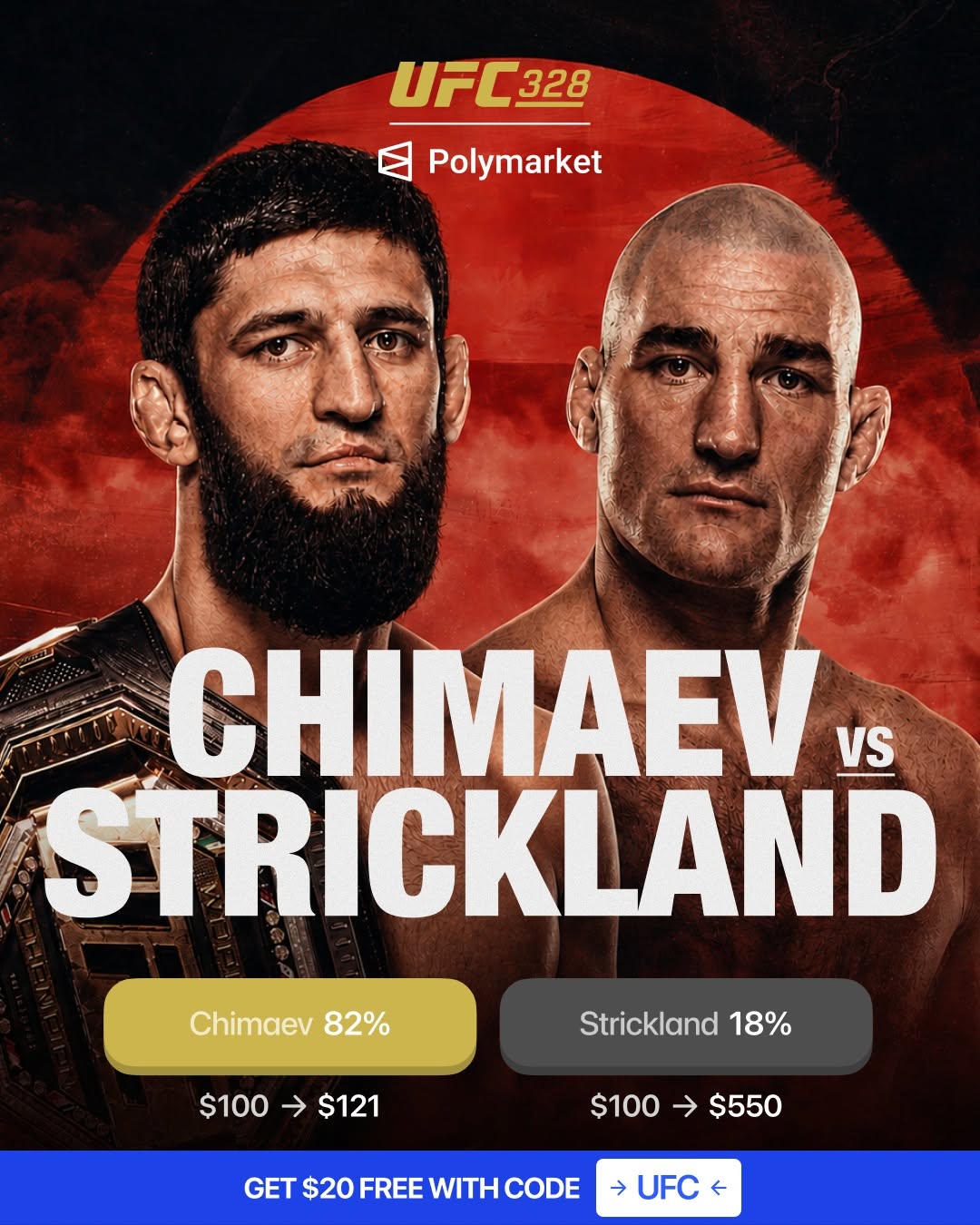 UFC 328: Chimaev vs Strickland