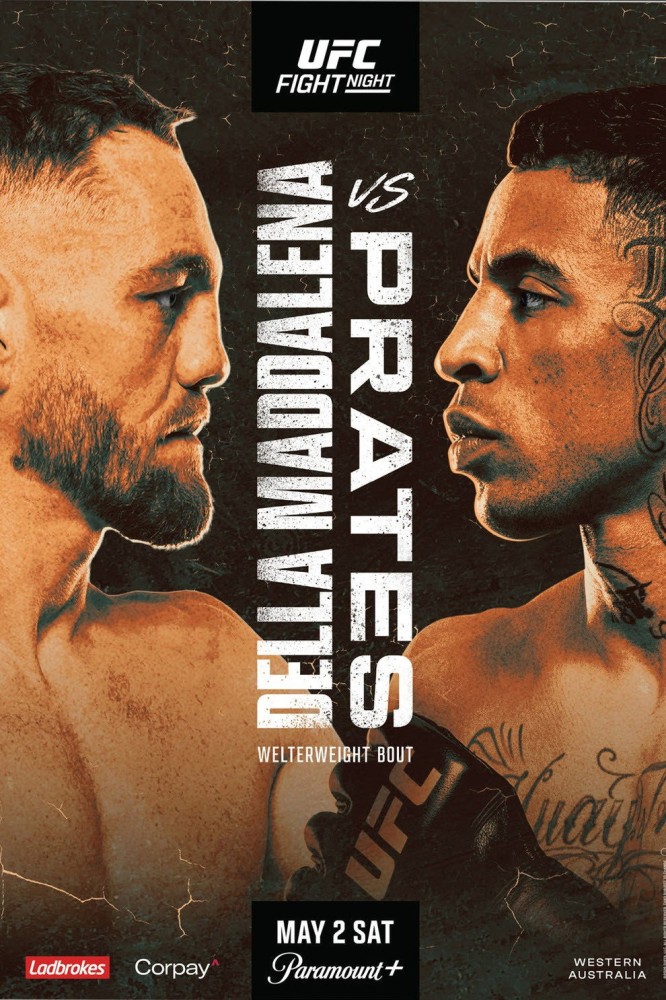 UFC Fight Night 275: Della Maddalena vs. Prates (2026)